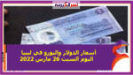 أسعار الدولار واليورو في ليبيا اليوم السبت 26 مارس 2022 خلال التعاملات