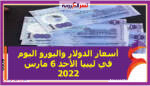 أسعار الدولار واليورو اليوم في ليبيا الأحد 6 مارس 2022 خلال التعاملات