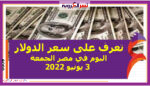سعر الدولار اليوم في مصر الجمعة 3 يونيو 2022
