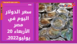 سعر الدولار اليوم في مصر الأربعاء 20 يوليو 2022.. لدى البنوك وشركات الصرافة.