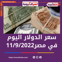 سعر الدولار اليوم في مصر الأحد 11 سبتمبر 2022.. لدى البنك المركزي والبنوك