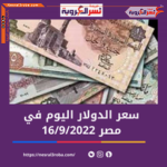 سعر صرف الدولار الأن في مصر الجمعة 16 سبتمبر 2022..خلال التداول
