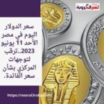 سعر صرف الدولار اليوم في مصر الأحد 11 يونيو 2023..ترقب لتوجهات المركزي بشأن سعر الفائدة.