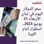 سعر الدولار اليوم في لبنان الأربعاء 21 يونيو 2023.. استقرار أمام الليرة