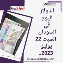 أسعار الدولار والعملات اليوم في السودان السبت 22 يوليو 2023.. ، داخل شركات الصرافة والبنوك