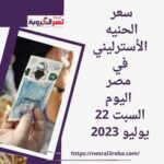 سعر صرف الجنيه الاسترليني في مصر اليوم السبت 22 يوليو 2023..داخل البنوك