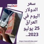 سعر الدولار اليوم في العراق 25 يوليو 2023.. اندلاع أزمات الجهاز المصرفي