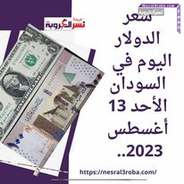 سعر الدولار و العملات في السودان اليوم الأحد 13 أغسطس 2023.. مقابل الجنيه السوداني