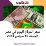 سعر الدولار اليوم في مصر الجمعة 15 سبتمبر 2023.. داخل البنوك والصرافات