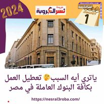 ياتري أيه السبب.. تعطيل العمل بكافة البنوك العاملة في مصر