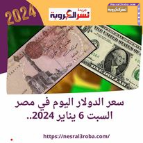 سعر الدولار اليوم في مصر السبت 6 يناير 2024.. أرتفاع قادم داخل السوق السوداء