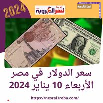 سعر صرف الدولار في مصر اليوم.. الأربعاء 10 يناير 2024 خلال التعاملات الرسمية
