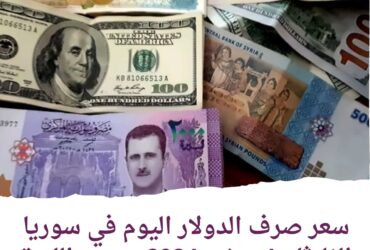 سعر صرف الدولار اليوم في سوريا الثلاثاء 4 يونيو 2024..هدوء الليرة