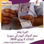سعر الدولار اليوم في سوريا الثلاثاء 2 يوليو 2024