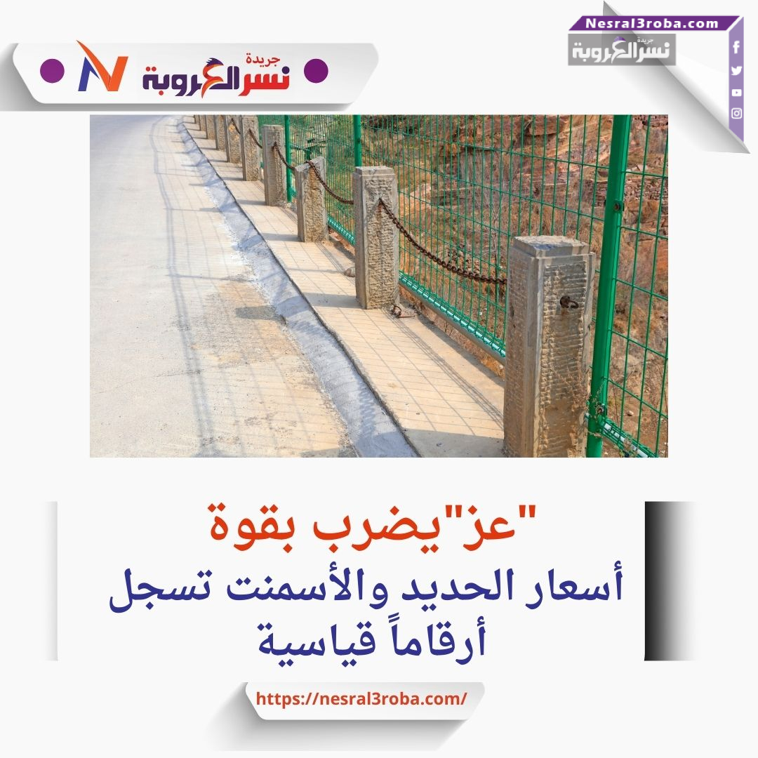 صدمة في سوق البناء: "عز" يقود انهيار أسعار الحديد والأسمنت