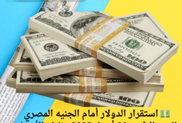 💵 استقرار الدولار أمام الجنيه المصري اليوم الإثنين 28 أبريل 2025.. إليك الأسعار في البنوك!