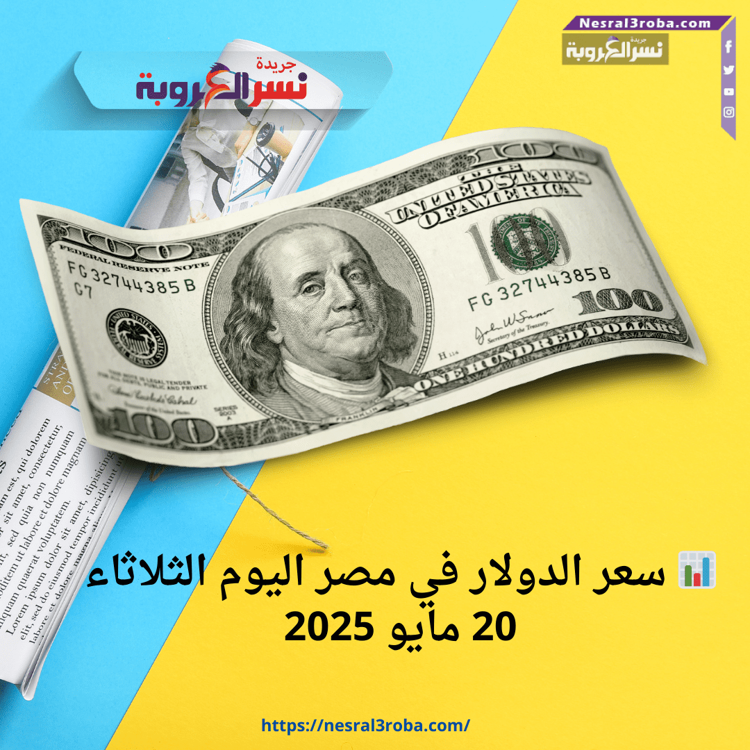 📊 سعر الدولار في مصر اليوم الثلاثاء 20 مايو 2025