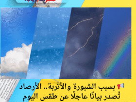 📢 بسبب الشبورة والأتربة.. الأرصاد تُصدر بيانًا عاجلًا عن طقس اليوم الجمعة 23 مايو 2025