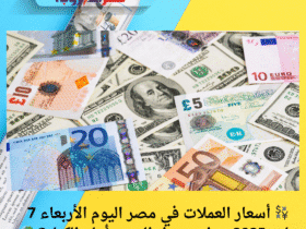 💱 أسعار العملات في مصر اليوم الأربعاء 7 مايو 2025.. هل يتحرك الجنيه أمام الكبار؟ 🌍📉