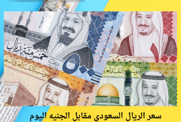 سعر الريال السعودي مقابل الجنيه اليوم الإثنين 5 مايو 2025 في البنوك المصرية