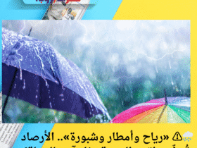 🌧️⚠️ «رياح وأمطار وشبورة».. الأرصاد تُحذّر: طقس الجمعة مفاجآت بالجملة!
