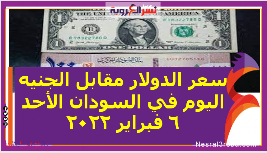 سعر الدولار مقابل الجنيه اليوم في السودان الأحد 6 فبراير 2022 خلال التعاملات