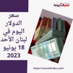 سعر الدولار اليوم في لبنان الأحد 18 يونيو 2023.. وسط قفزة للتضخم ليسجل 350%