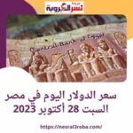 سعر الدولار اليوم في مصر السبت 28 أكتوبر 2023 .. ترقب في السوق السوداء