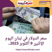 سعر الدولار في لبنان اليوم الإثنين 9 أكتوبر 2023.. داخل منصة صيرفة