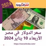 سعر صرف الدولار في مصر اليوم.. الأربعاء 10 يناير 2024 خلال التعاملات الرسمية
