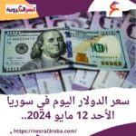 سعر الدولار اليوم في سوريا الأحد 12 مايو 2024.. هدوء الليرة