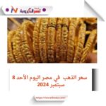 أسعار الذهب اليوم في مصر .. اليوم الأحد 8 سبتمبر2024