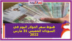 هبوط سعر الدولار اليوم في السودان الخميس 31 مارس 2022.. خلال التعاملات