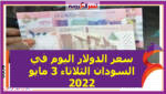 سعر الدولار اليوم في السودان الثلاثاء 3 مايو 2022..خلال التعاملات