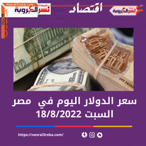 سعر صرف الدولار اليوم في مصر السبت 8 أكتوبر 2022..خلال التداول