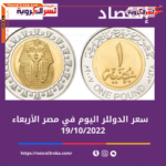 سعر الدولار اليوم في مصر الأربعاء 19 أكتوبر 2022.. داخل البنك المركزي