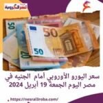 سعر اليورو الأوروبي أمام الجنيه في مصر اليوم الجمعة 19 أبريل 2024