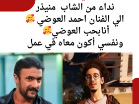 مبدع من ذوي الهمم بحب أحمد العوضي ونفسي أكون معاه في عمل